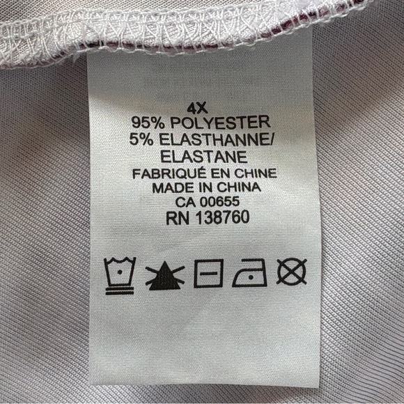 Penningtons A-Line Mosaic Midi Skirt with Pockets Women’s Size‎ 4X - Picture 7 of 9